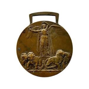 Original Bronze WW1 Italian Inter-Allied Victory Medal 1914-1918 Italy
